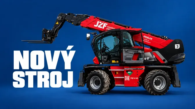 Rozšířili jsme flotilu o nové rotační manipulátory Manitou