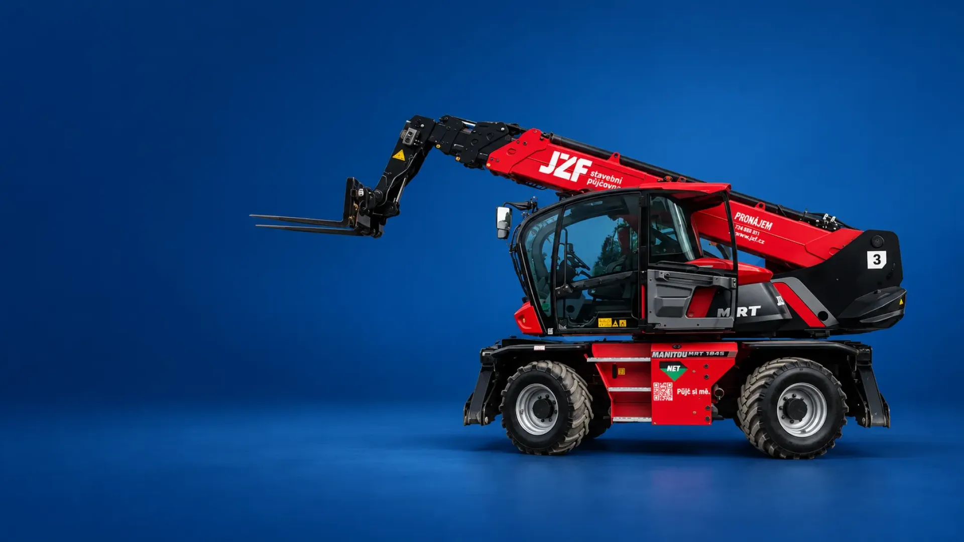 Rozšířili jsme flotilu o nové rotační manipulátory Manitou