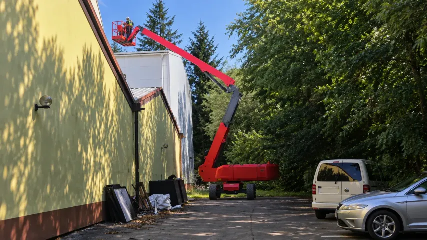 Oprava střechy po požáru